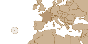 situation géographique de l'archipel des Açores