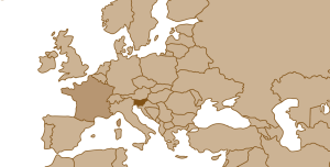 situation géographique de la Slovénie